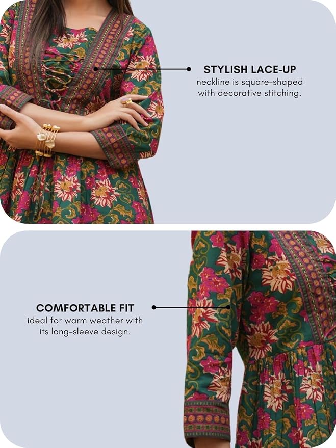 leriya fashion women's rayon paisley printed tunic western tops short kurti – comfortable everyday wear & half sleeves, collar neck leriya fashion women's rayon paisley printed tunic western tops short kurti – comfortable everyday wear & half sleeves, collar neck